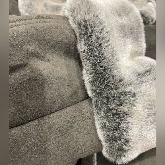 FEN-NELLI TRENCH COAT WINTER SZ 7/8 VINTAGE OLIVE GREEN PREPPY CHIC VERSATILE - Picture 12 of 16